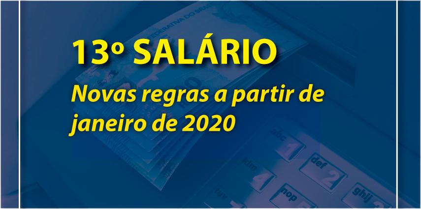 Mudança no pagamento do abono anual (13º salário)